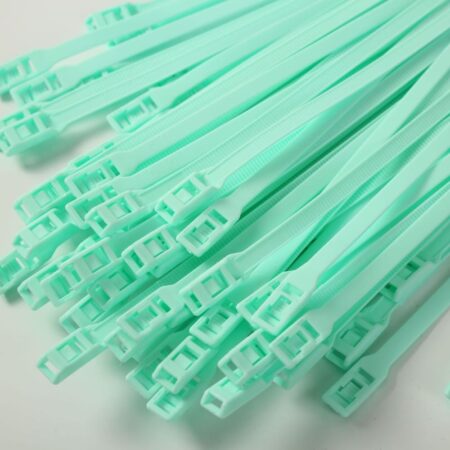 Хомут для виниловых рукавов, 8*400, Тиффани (Теез)