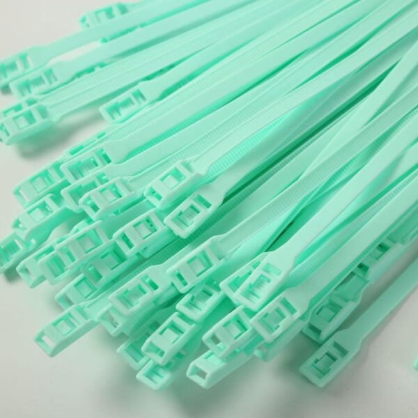 Хомут для виниловых рукавов, 8*400, Тиффани (Теез)