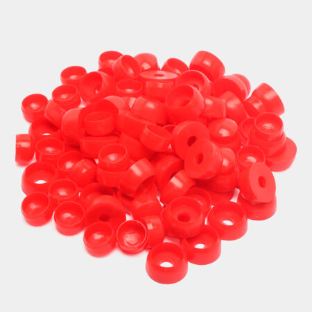 Заглушки для болтов М18 Красные (Теез)