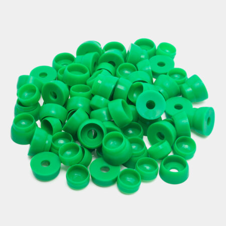 Заглушки для болтов М18 Зелёные (Теез)