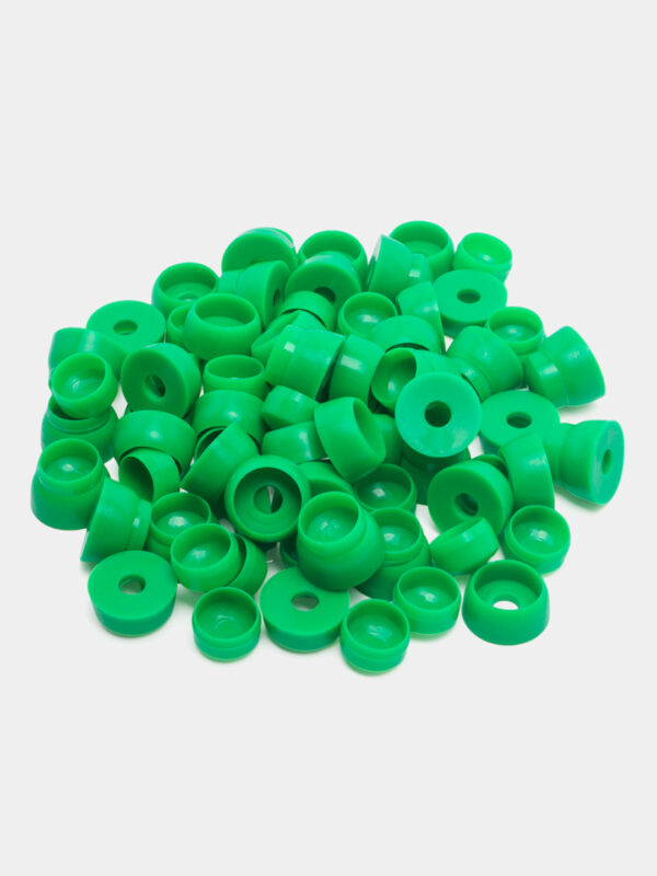 Заглушки для болтов М18 Зелёные (Теез)