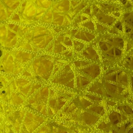 Сетка для детских парков Неоновая жёлтая, ширина 3,5 метра