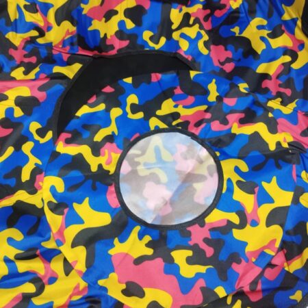 Тюбинг (ватрушка) Разноцветный камуфляж Диаметр 100 см.