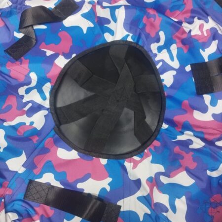 Тюбинг (ватрушка) Сине-розово-белый Диаметр 80 см.