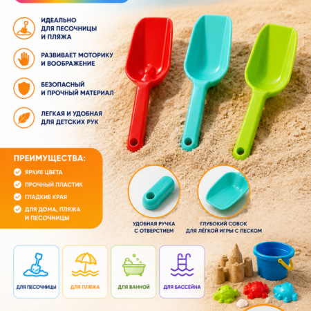 Маленькая лопата (мультиколор)
